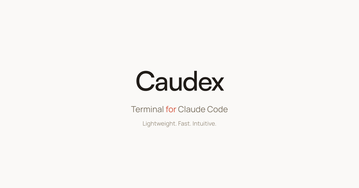 Caudex logo